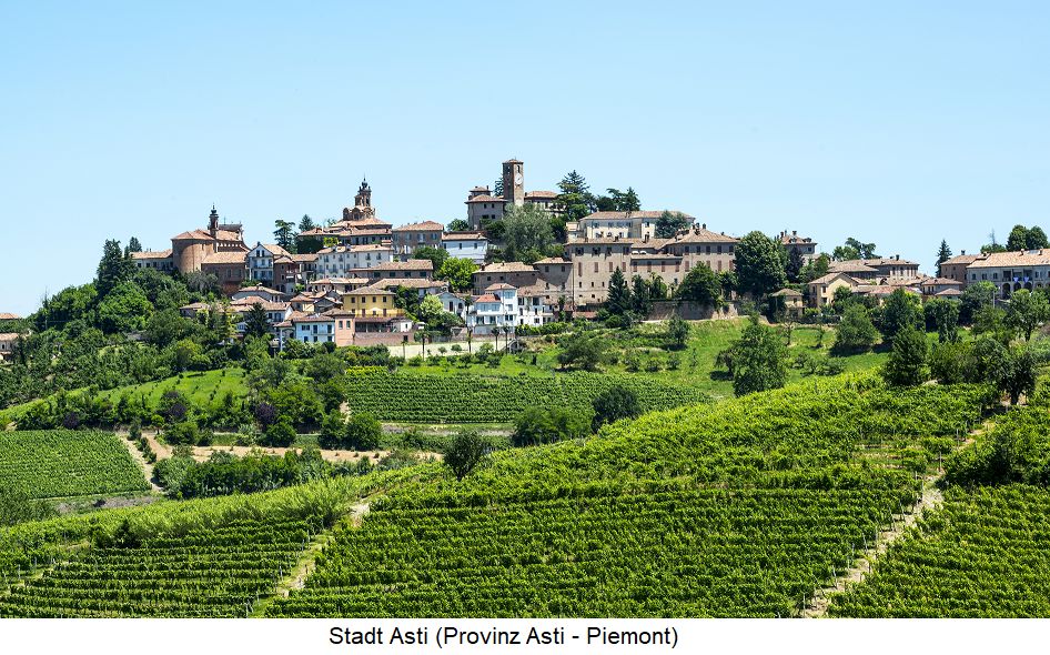 Stadt Asti - Provinz Asti - Piemont