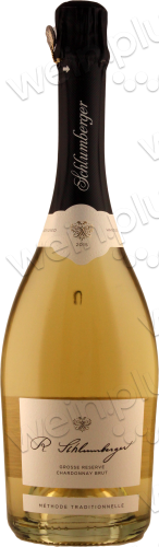 2015 Chardonnay Sekt g.U. Grosse Reserve Brut "R. Schlumberger", (Deg.: 06/19)