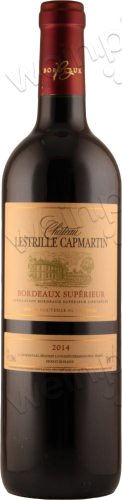 2014 Bordeaux Supérieur AOC "Château Lestrille Capmartin"