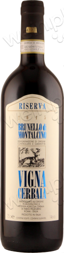 2015 Brunello di Montalcino DOCG Riserva Vigna Cerbaia